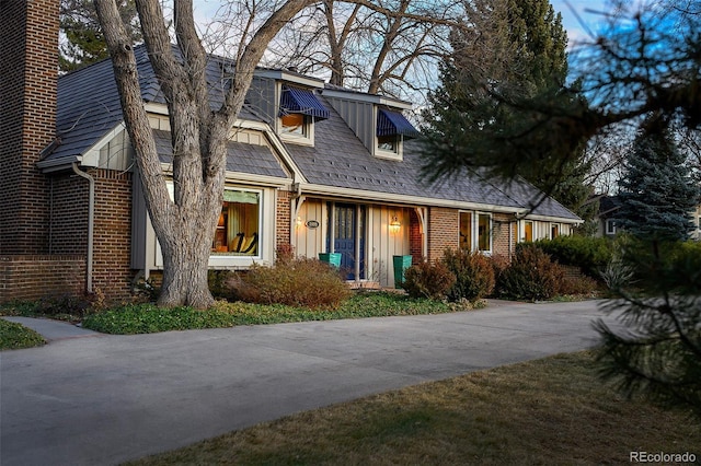 view of front of house