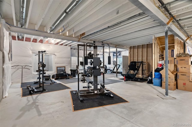 6614 S Vandriver Way, Aurora, CO 80016 - view of exercise area