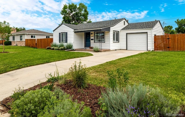 6390 W 45th Ave, Wheat Ridge, CO 80033 - single story home with concrete driveway, a garage, and roof with shingles
