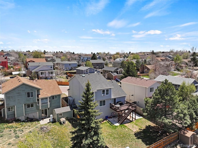 2970 Leoti Dr, Colorado Springs, CO 80922 - aerial perspective of suburban area