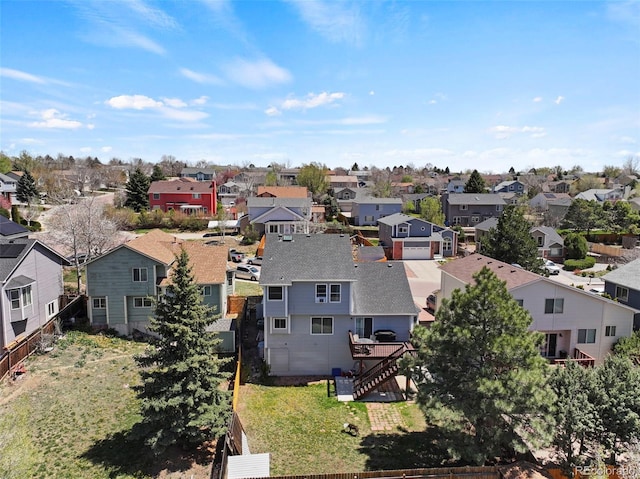 2970 Leoti Dr, Colorado Springs, CO 80922 - aerial perspective of suburban area