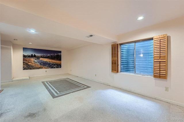 5362 S Danube Ct, Centennial, CO 80015 - empty room featuring recessed lighting and carpet flooring