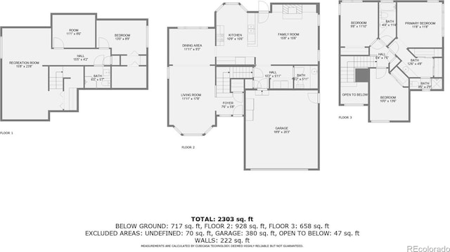 5362 S Danube Ct, Centennial, CO 80015 - view of room layout