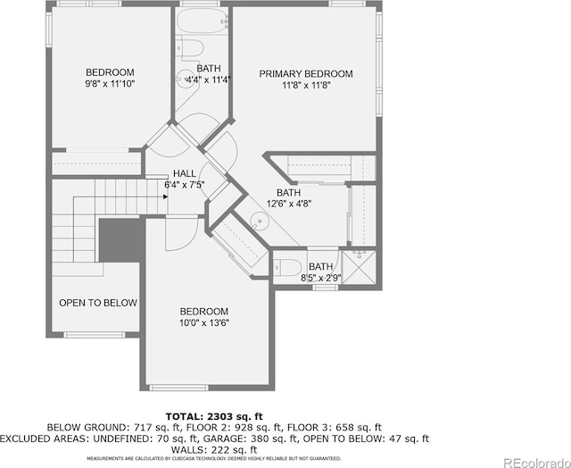 5362 S Danube Ct, Centennial, CO 80015 - view of home floor plan