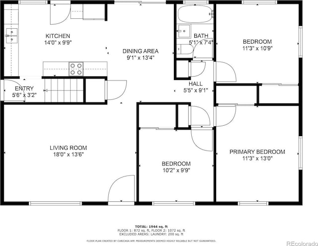 view of layout