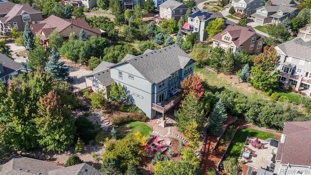 1519 Stonehill Ct, Castle Rock, CO 80104 - aerial perspective of suburban area