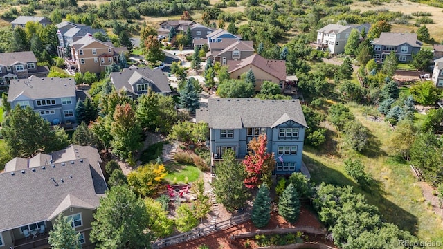 1519 Stonehill Ct, Castle Rock, CO 80104 - aerial perspective of suburban area
