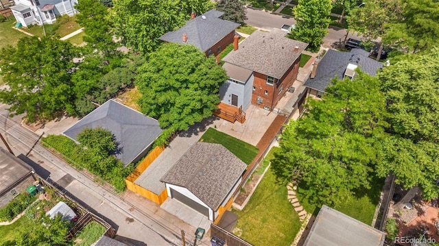 2849 N Vine St, Denver, CO 80205 - aerial perspective of suburban area