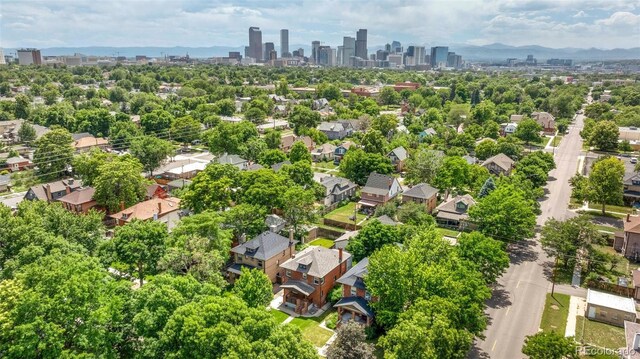 2849 N Vine St, Denver, CO 80205 - drone / aerial view of city skyline
