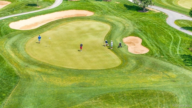 2849 N Vine St, Denver, CO 80205 - view of property's community featuring view of golf course and a putting green