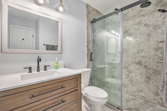 9519 W Coal Mine Ave Unit F, Littleton, CO 80123 - full bathroom with vanity and a stall shower