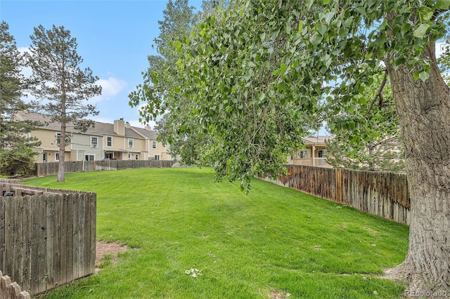 9519 W Coal Mine Ave Unit F, Littleton, CO 80123 - fenced backyard with a residential view