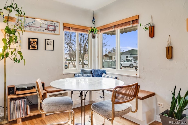 430 Osceola St, Denver, CO 80204 - dining area featuring wood finished floors