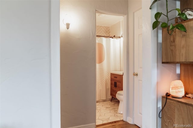 430 Osceola St, Denver, CO 80204 - hall with light wood finished floors