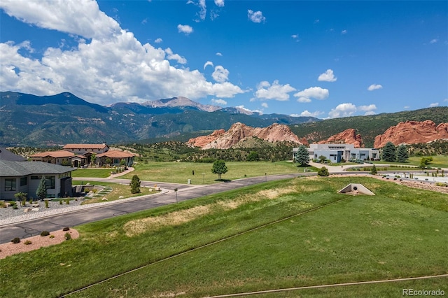 3012 Cathedral Park Vw, Colorado Springs, CO 80904 - view of mountain backdrop