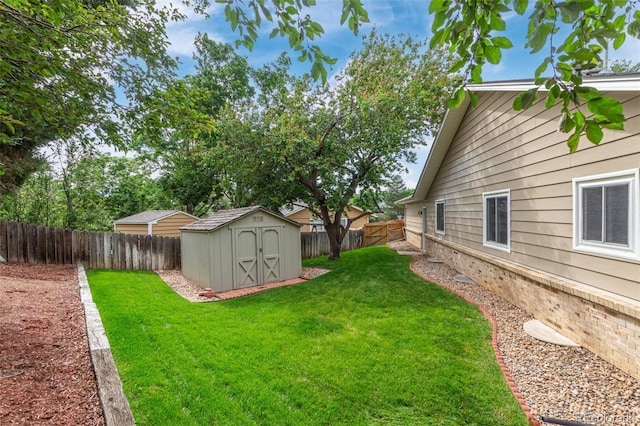 7719 S Jackson Cir, Centennial, CO 80122 - fenced backyard with a shed