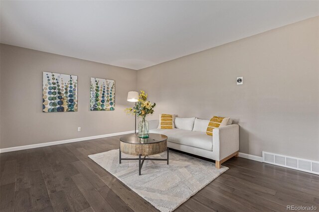 7719 S Jackson Cir, Centennial, CO 80122 - living room with wood finished floors and baseboards