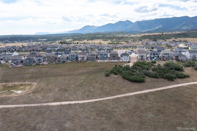 view of mountain feature