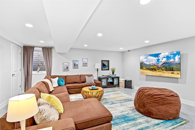 12256 W 34th Pl, Wheat Ridge, CO 80033 - living area with recessed lighting and baseboards