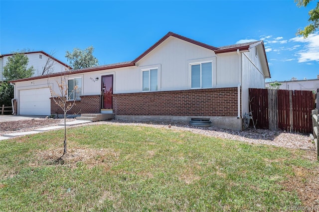 16720 E Layton Ave, Aurora, CO 80015 - single story home featuring brick siding and a garage