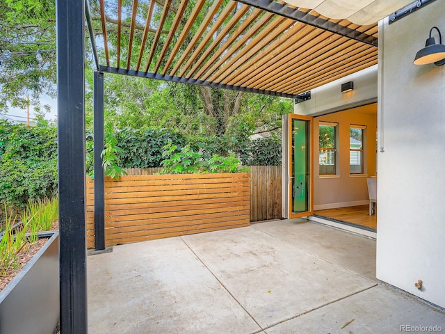 4535 Stuart St, Denver, CO 80212 - view of patio / terrace featuring a pergola