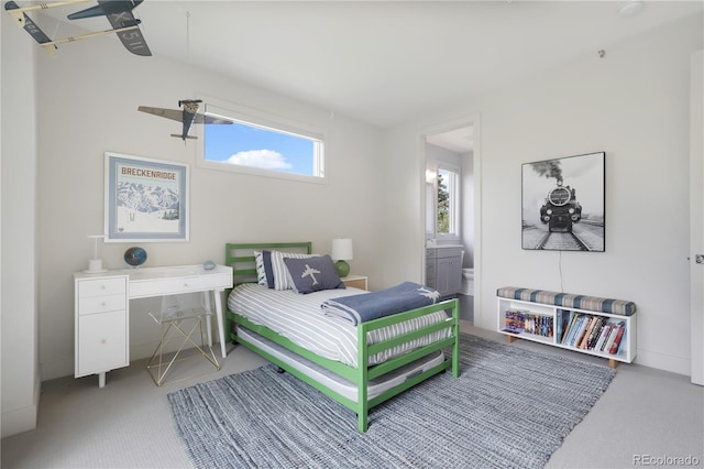 3450 S Cherry St, Denver, CO 80222 - carpeted bedroom featuring ensuite bathroom