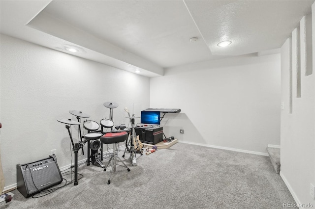 1198 Milo Cir Unit A, Lafayette, CO 80026 - rec room featuring carpet floors and baseboards