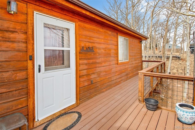 612 Sheep Ridge Rd, Fairplay, CO 80440 - view of wooden terrace