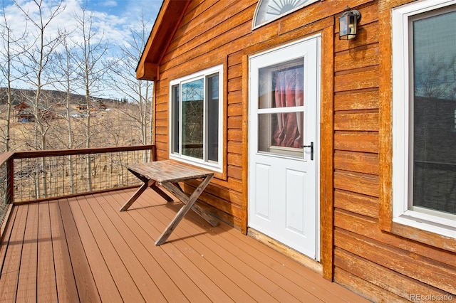612 Sheep Ridge Rd, Fairplay, CO 80440 - view of deck
