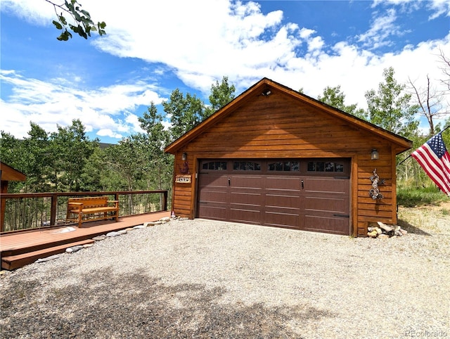 612 Sheep Ridge Rd, Fairplay, CO 80440 - view of detached garage