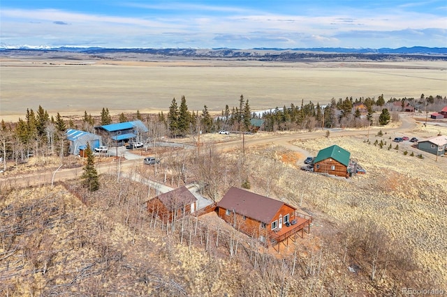 612 Sheep Ridge Rd, Fairplay, CO 80440 - aerial view of sparsely populated area featuring mountains