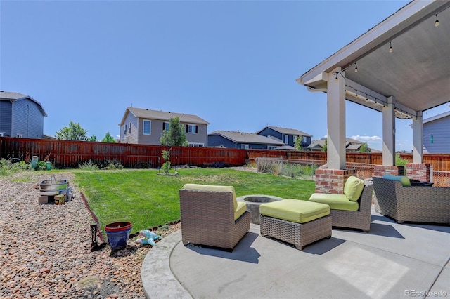 exterior space with a patio area