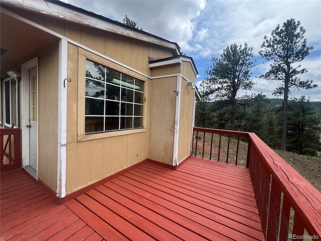 95 Appleby St, Bailey, CO 80421 - view of deck