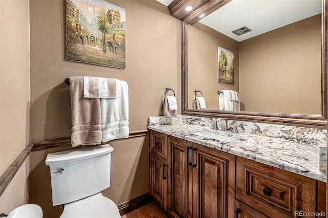 6740 S Windermere St, Littleton, CO 80120 - bathroom with toilet and vanity