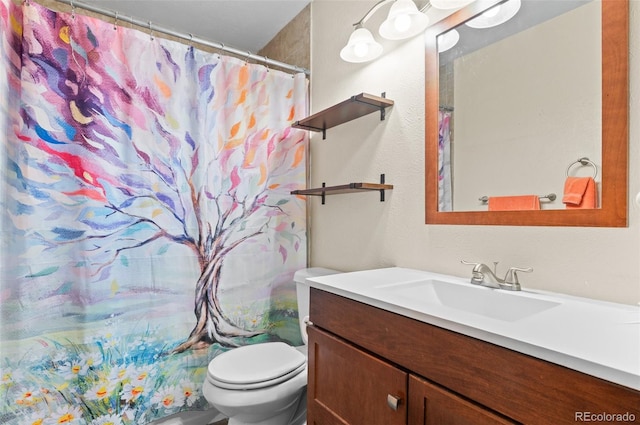 9648 Lane St, Thornton, CO 80260 - full bath featuring vanity and a shower with shower curtain