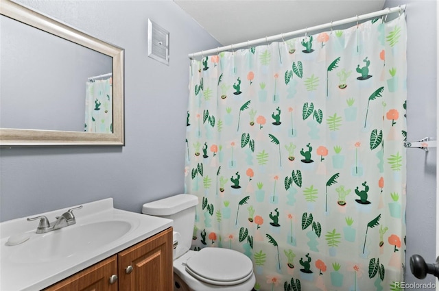 9648 Lane St, Thornton, CO 80260 - full bathroom with vanity and a shower with curtain