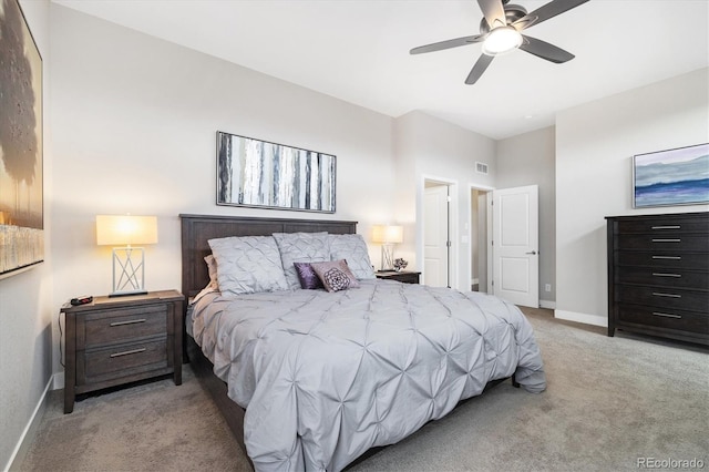 1882 W 67th Ave, Denver, CO 80221 - carpeted bedroom with baseboards and ceiling fan