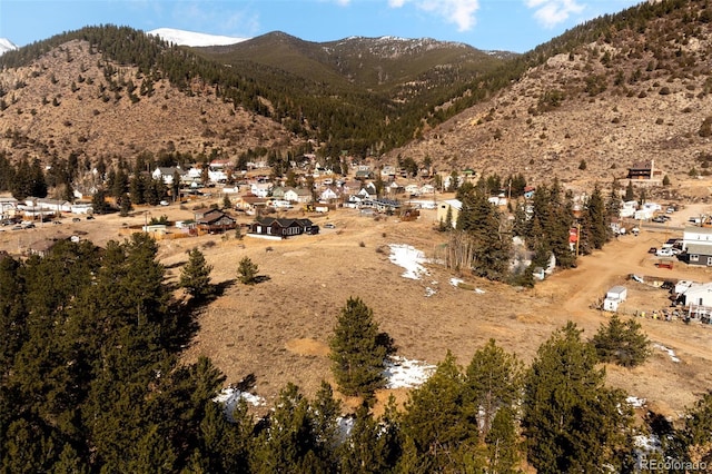 view of mountain feature