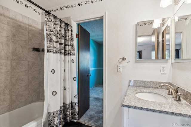 3616 W Radcliff Ave, Denver, CO 80236 - full bath with vanity and shower / bath combination with curtain