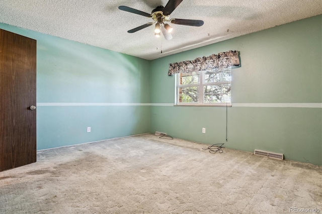 3616 W Radcliff Ave, Denver, CO 80236 - carpeted spare room featuring a textured ceiling and a ceiling fan