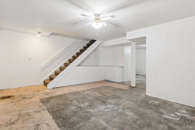 3616 W Radcliff Ave, Denver, CO 80236 - finished basement featuring stairway