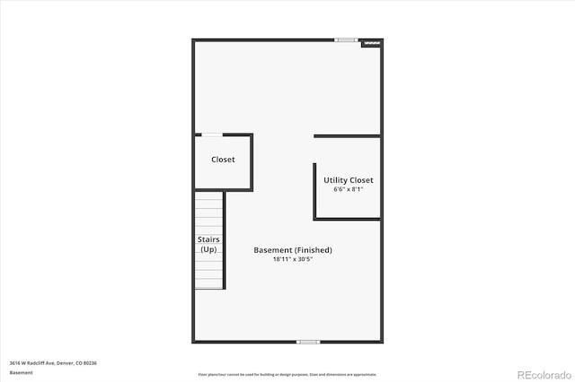 3616 W Radcliff Ave, Denver, CO 80236 - room layout