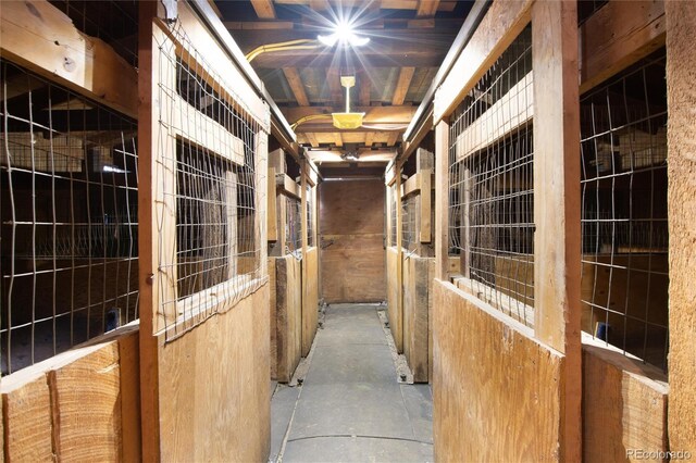 view of stable