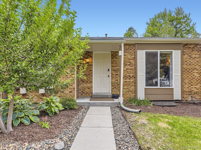 17404 E Prentice Cir, Centennial, CO 80015 - entrance to property with brick siding