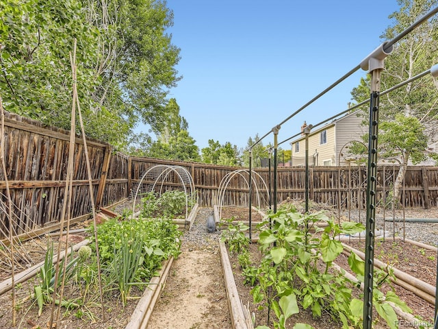 17404 E Prentice Cir, Centennial, CO 80015 - fenced backyard featuring a garden