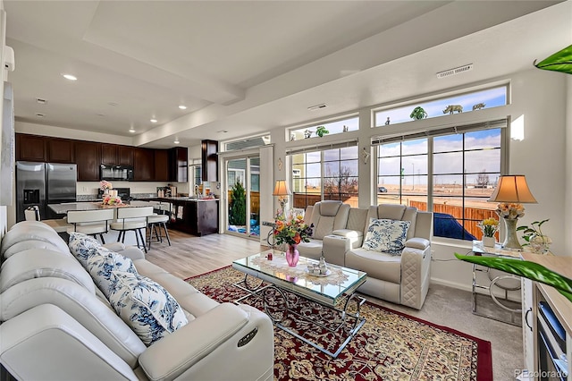 view of living room