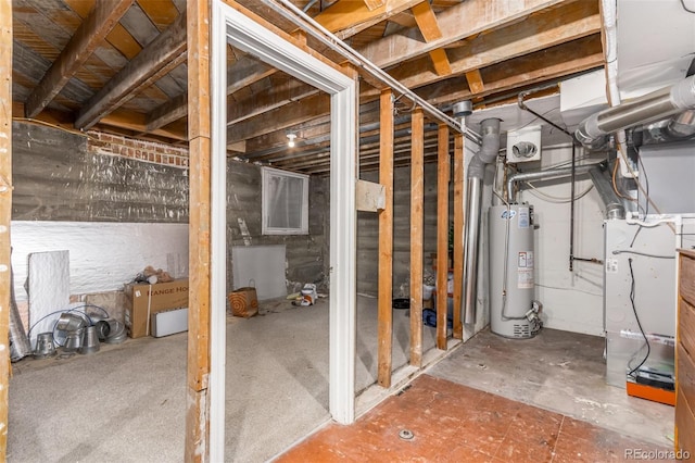 1160 S Monroe St, Denver, CO 80210 - unfinished below grade area featuring water heater and heating unit