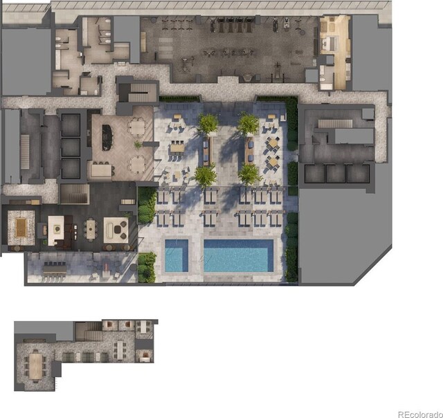 525 18th St Unit 1702, Denver, CO 80202 - floor plan / room layout
