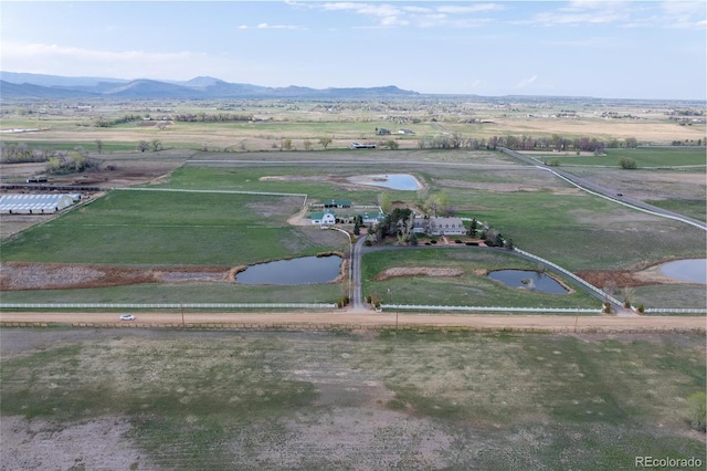 6231 Prospect Rd, Longmont, CO 80503 - overview of rural landscape featuring a water and mountain view