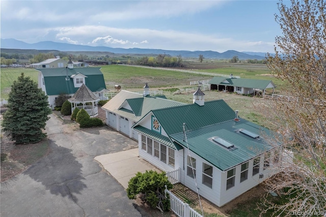 6231 Prospect Rd, Longmont, CO 80503 - aerial view of sparsely populated area with mountains
